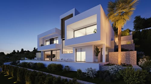 VILLA AURA: Luxury in Altea Azure | 360º Views, Smart Home, and Solar Panels