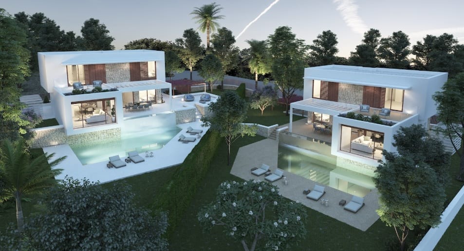 Santuario Estilo Ibiza en Jávea: 3 Dormitorios, 4 Baños, Piscina, Garaje y Vistas Panorámicas | 1.250.000 €