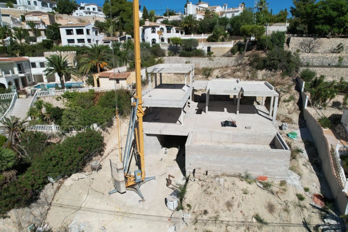 Under construction: modern villa for sale in Benissa – San Jaime - Foto 7
