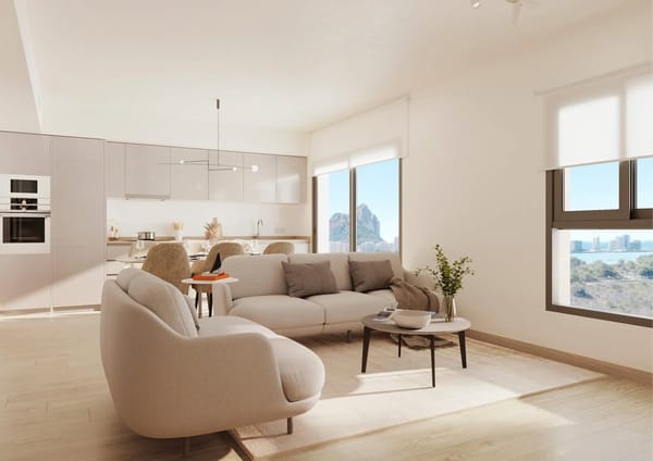 Apartamento Moderno en la Séptima Planta – Obra Nueva en Calpe - Foto 3