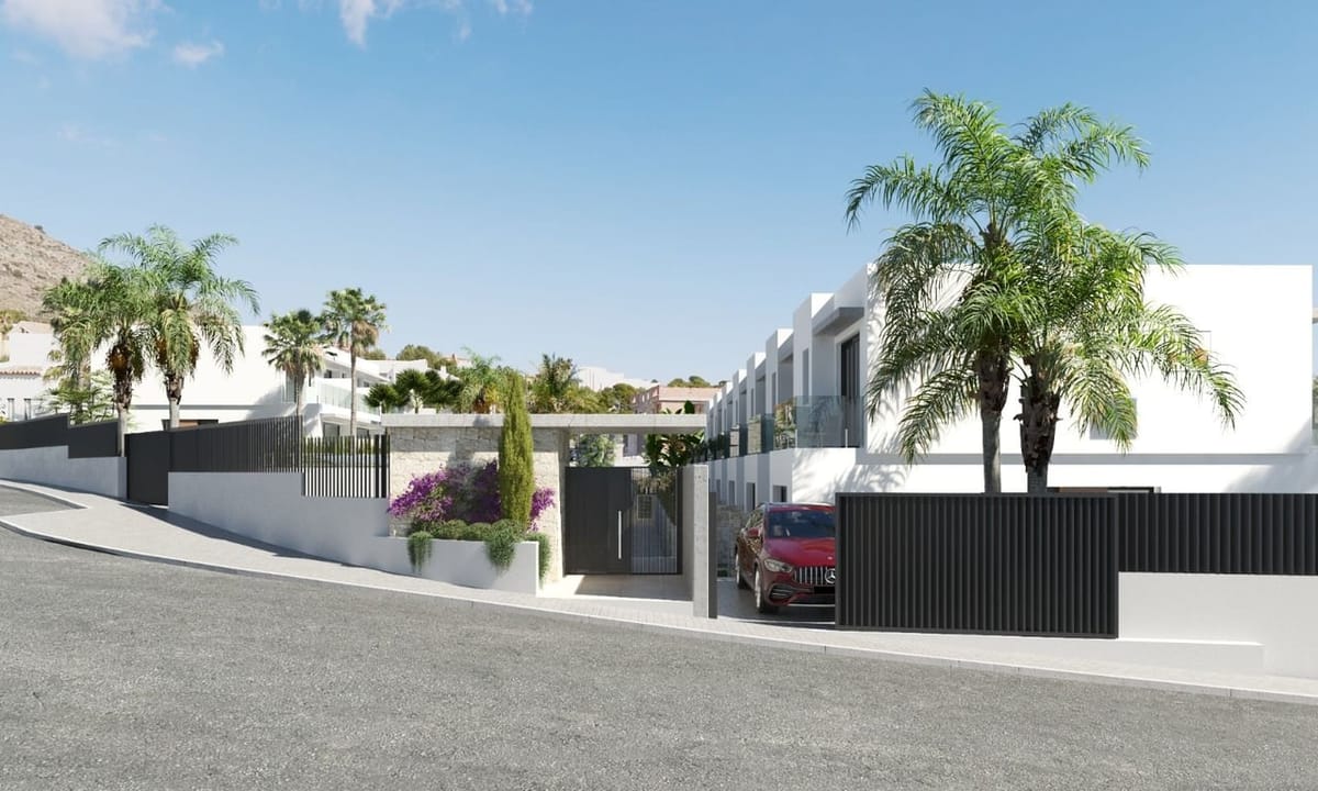 Semi-detached new build villas for sale in Finestrat - Foto 7