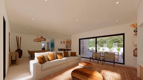 Neubau-Villa im Ibiza-Stil in der Nähe des Zentrums von Moraira zu verkaufen - Foto 4