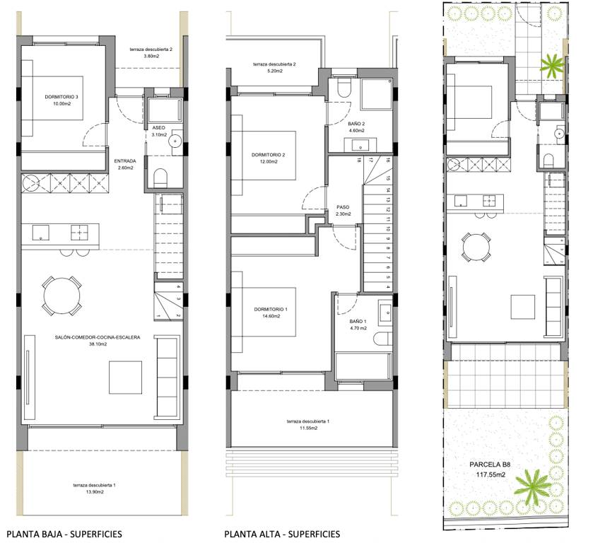 Semi-detached new build villas for sale in Finestrat - Foto 15
