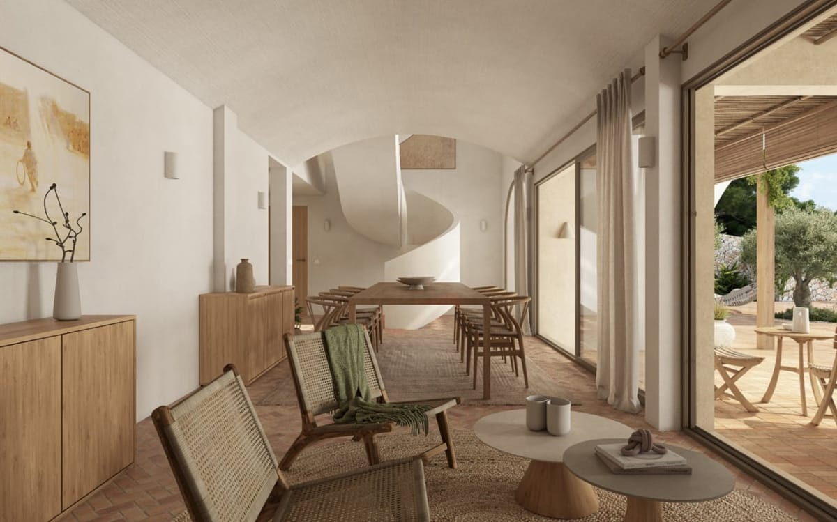 Renovation project: villa for sale in Benissa Costa - Foto 19