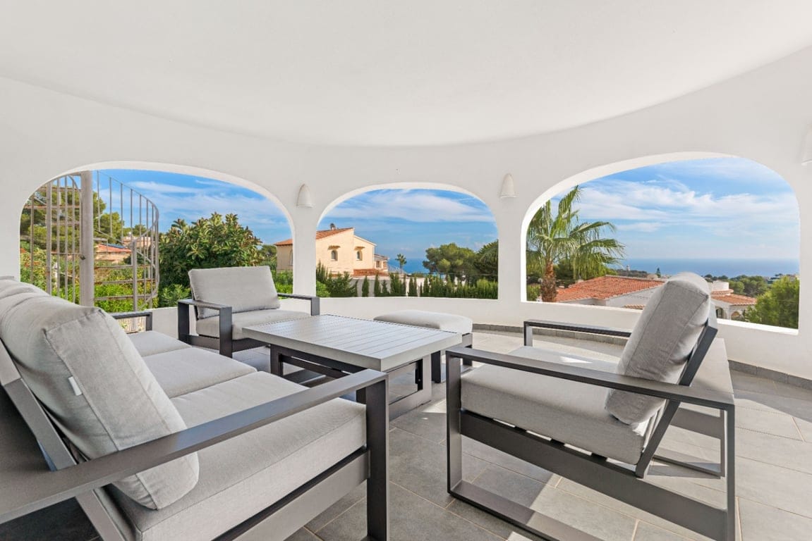 Villa in Ibiza-stijl op Balcon al mar uitzicht op zee - Foto 2