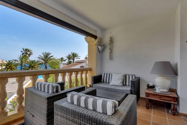 Wohnung in erster Reihe, mit Meerblick und Pool in Montañar I Javea - Foto 4