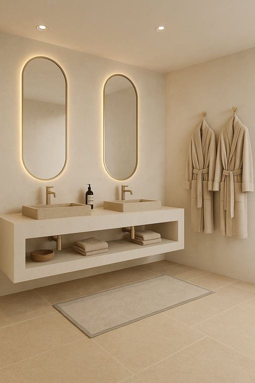 Luxusvilla IM IBIZA-STIL: Neubau 3 Schlafzimmer/3 Badezimmer (2 in Gebrauch), Privatpool und Garage | Meerblick in Monte Solana, Pedreguer