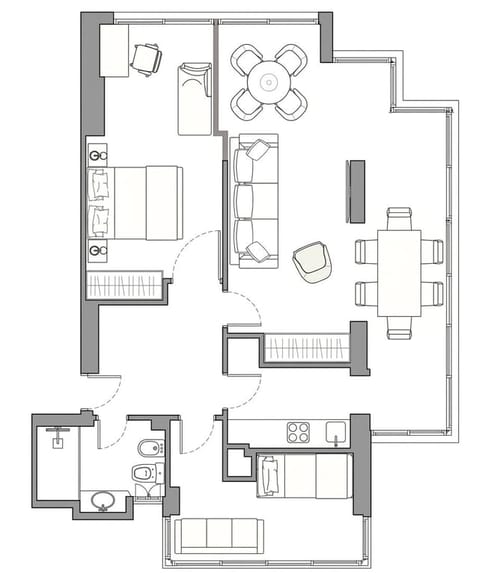 Exclusive Refuge over the Mediterranean: 7th Floor on the First Line of Levante