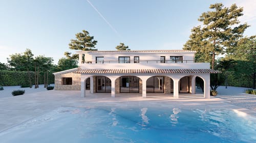 Project: Luxury finca for sale in Benissa