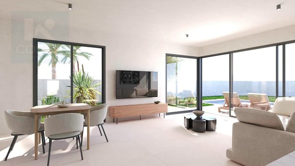 Nueva promoción villas modernas con piscina en Els Poblets. Llave en mano - Foto 6