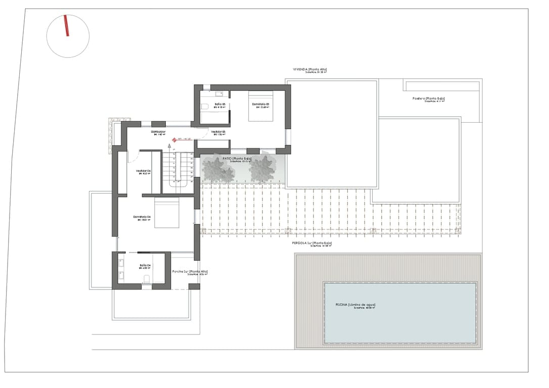 Ibiza-style villa with sea views for sale in Moraira - Foto 10