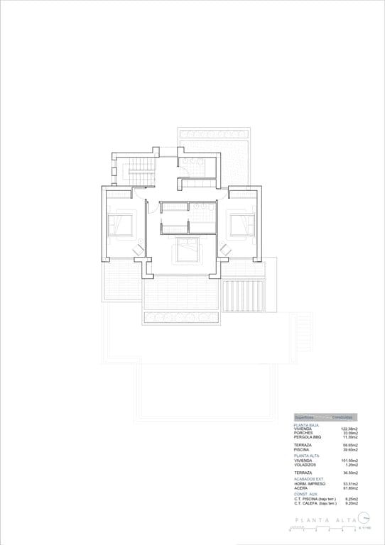 Project: Ibiza-style new-build villa for sale in Benissa - Foto 11