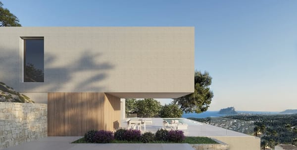 Luxusvilla in Benissa mit Blick auf das Meer und den Peñón de Ifach. - Foto 3