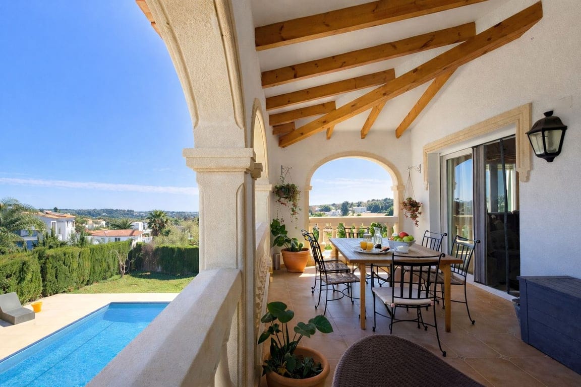 Villa de 3 dormitorios, apartamento de invitados y vistas al mar en el Montgó, Dénia - Foto 6