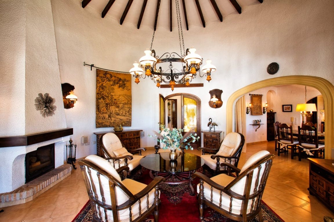 Traditional villa with sea views for sale in Benissa - Foto 9