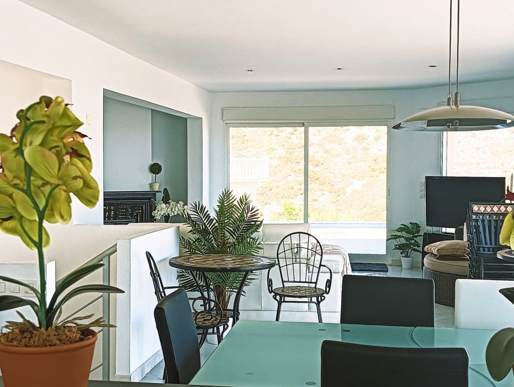 Wspaniała willa z panoramicznym widokiem na morze i całe wybrzeże Costa Blanca - Foto 7