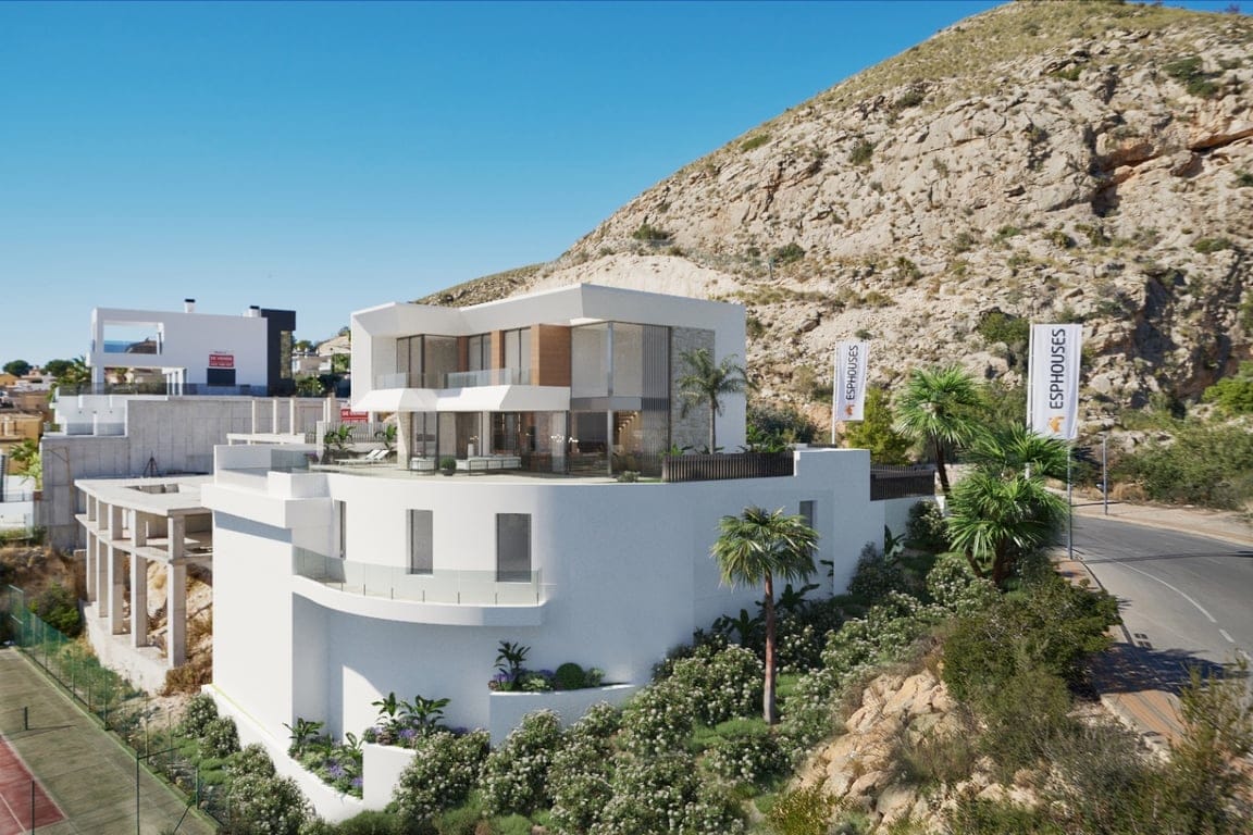 Luxury villa with sea views for sale in Finestrat - Foto 16