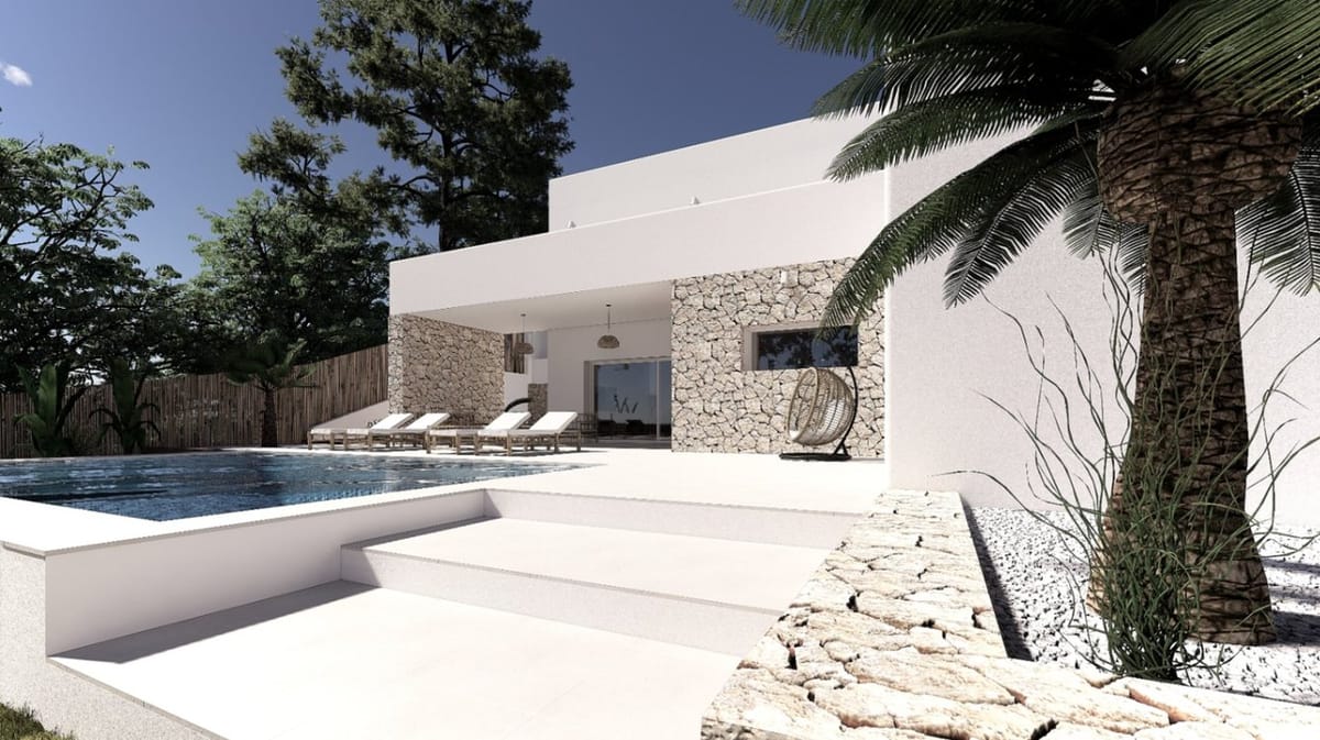 Stylish new build villa for sale in Moraira