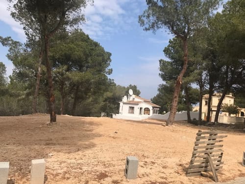 Flat plot for sale in Moraira