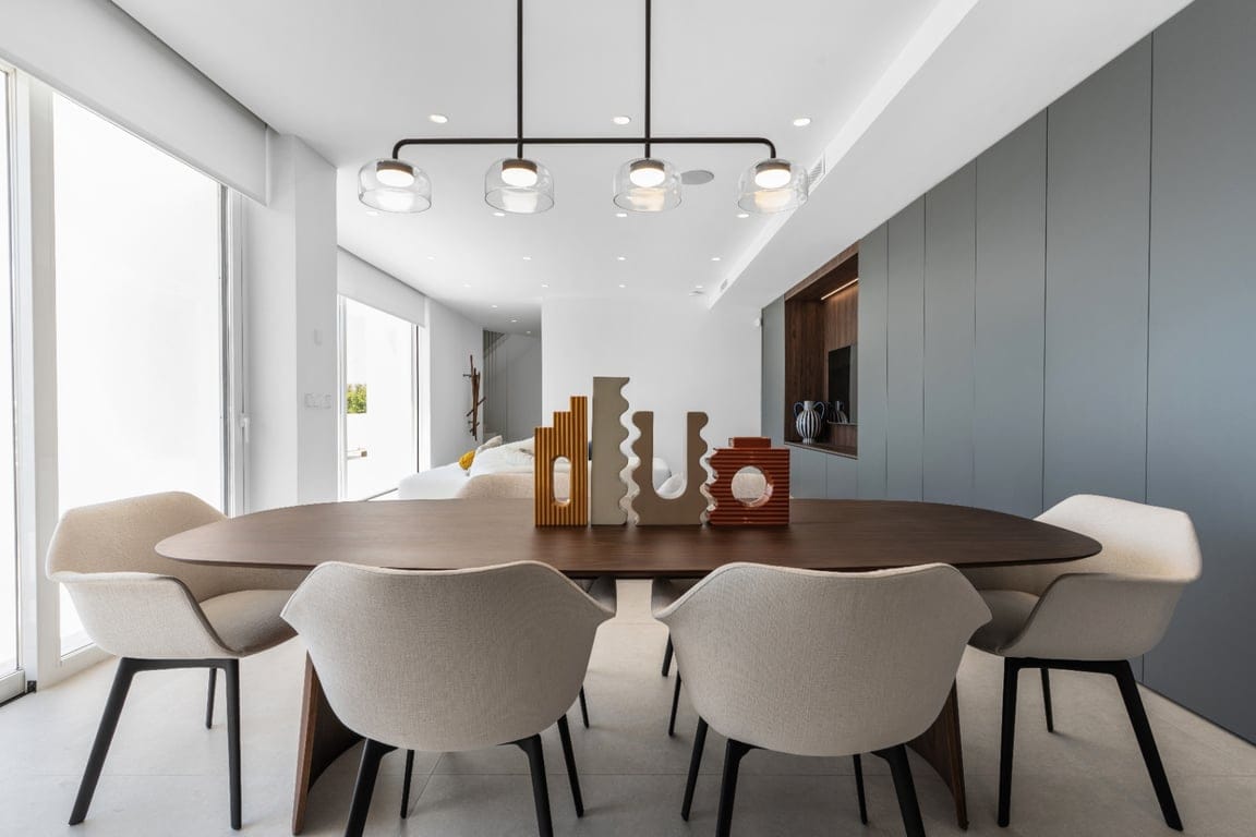 BLANC-19: Luxury Villa in Altea Ready to Move In | 4 Floors, Triple Garage, and Panoramic Views - Foto 9