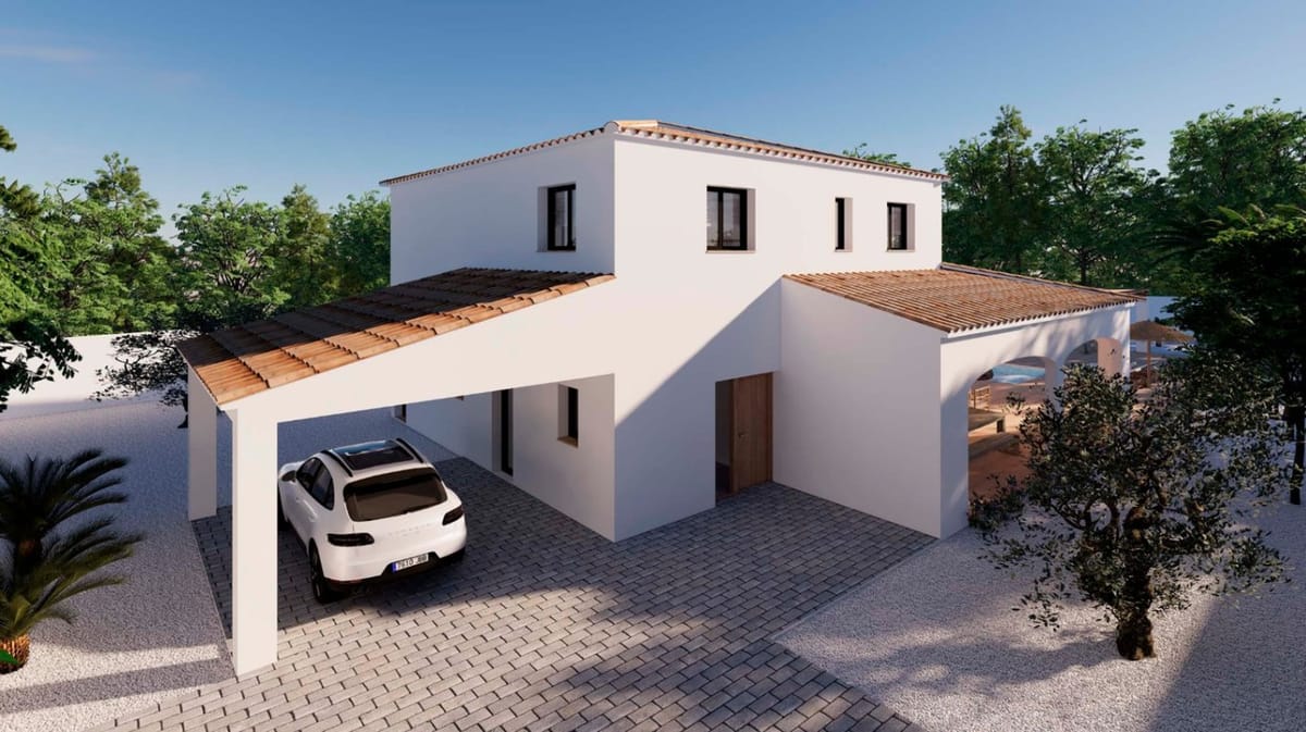 Project: Modern finca-style villa for sale in Moraira - Foto 10