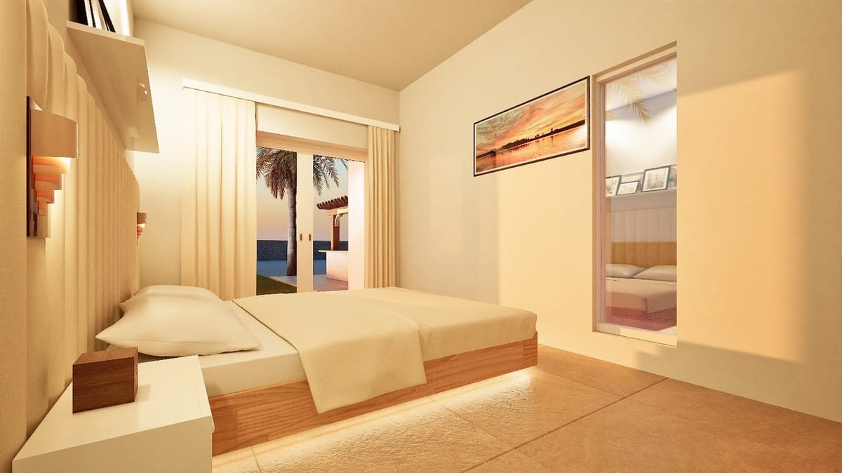 Progetto con licenza, SENZA COSTRUZIONE, piscina privata e 4 camere da letto - Foto 7