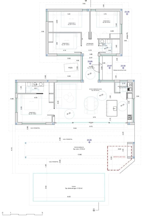 Urban plot with approved project for sale in Tosalet - Jávea - Foto 6
