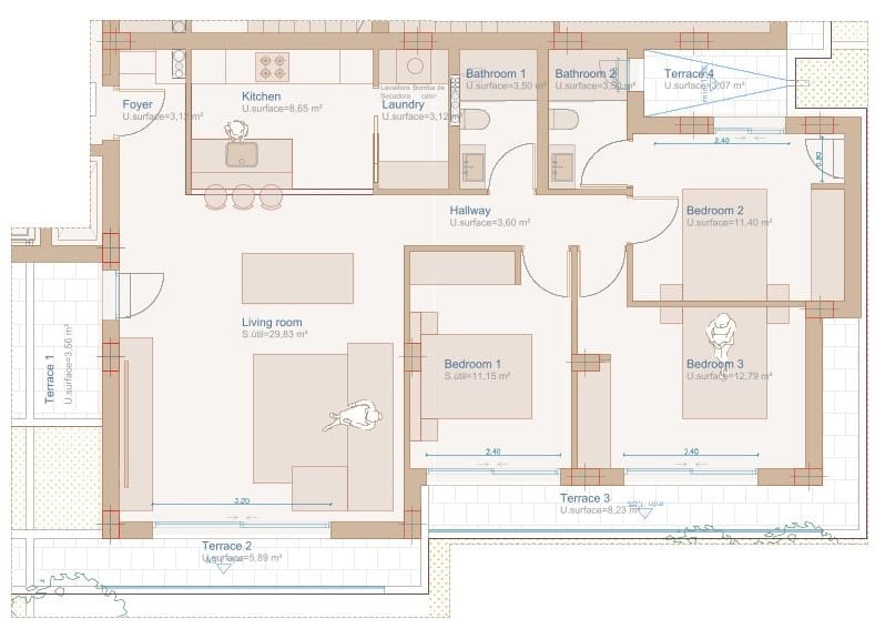 Beautiful and modern apartment - Foto 8