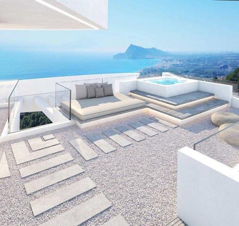 Luxury villa with beautiful sea views, Altea