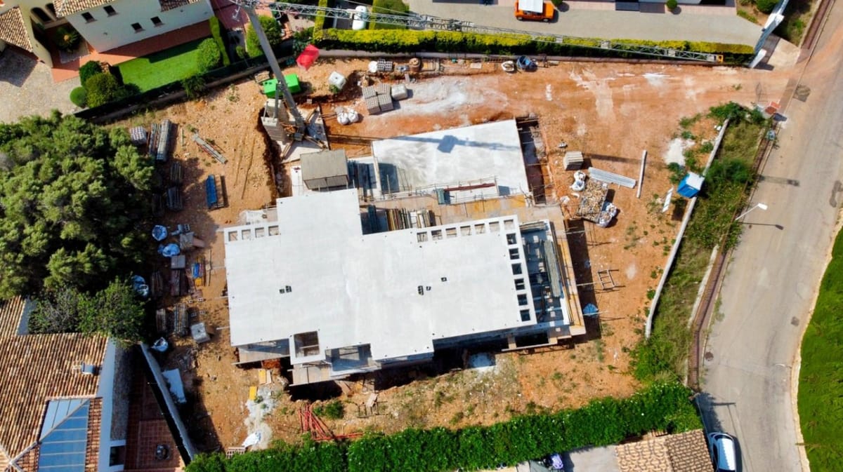 Moderne Villa im Bau in der Montgo-Gegend von Javea. - Foto 6