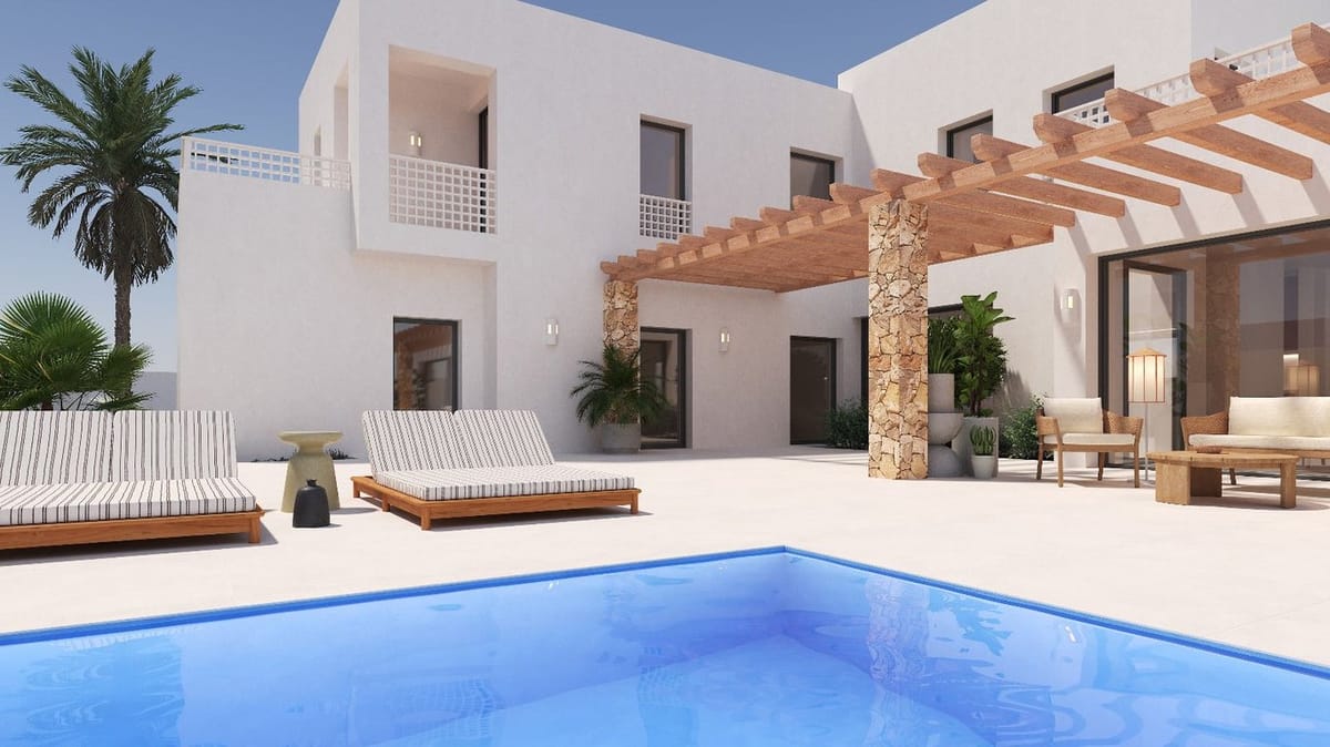 Ibiza-style villa with sea views for sale in Moraira - Foto 11