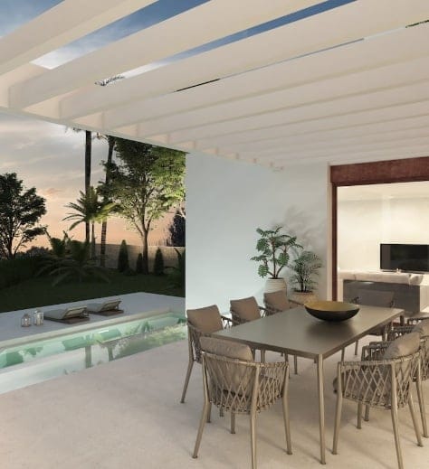 Santuario Estilo Ibiza en Jávea: 3 Dormitorios, 4 Baños, Piscina, Garaje y Vistas Panorámicas | 1.250.000 € - Foto 4