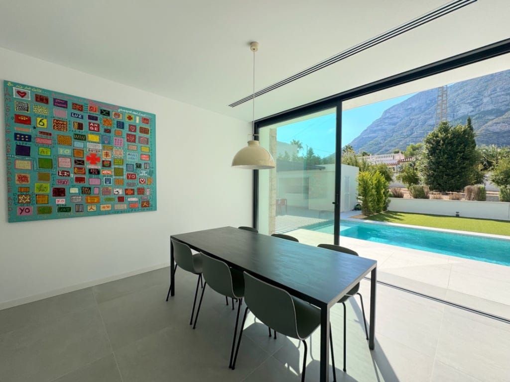Villa mit Blick auf den Montgó, Energieeffizienz A und beheiztem Pool – Denia - Foto 9
