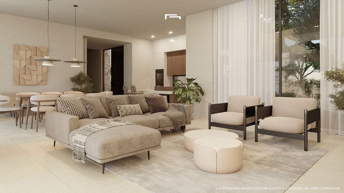 Under construction: modern villa for sale in Benissa – San Jaime - Foto 5