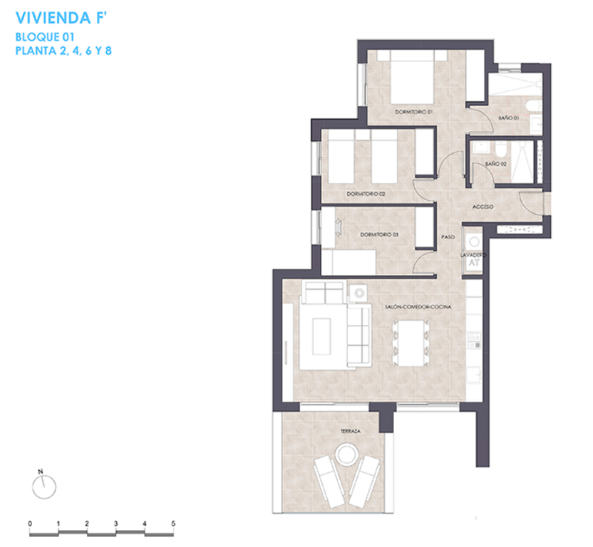 Modern Apartment on the Sixth Floor – New Development in Calpe - Foto 2
