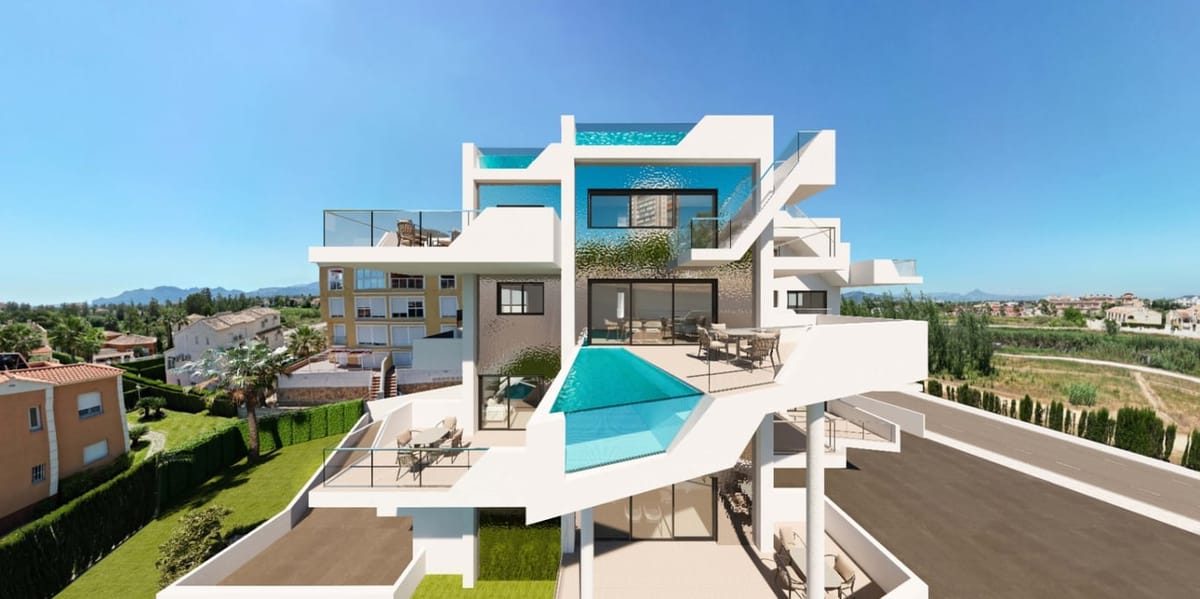 New build apartments in Playa de Oliva - Foto 4