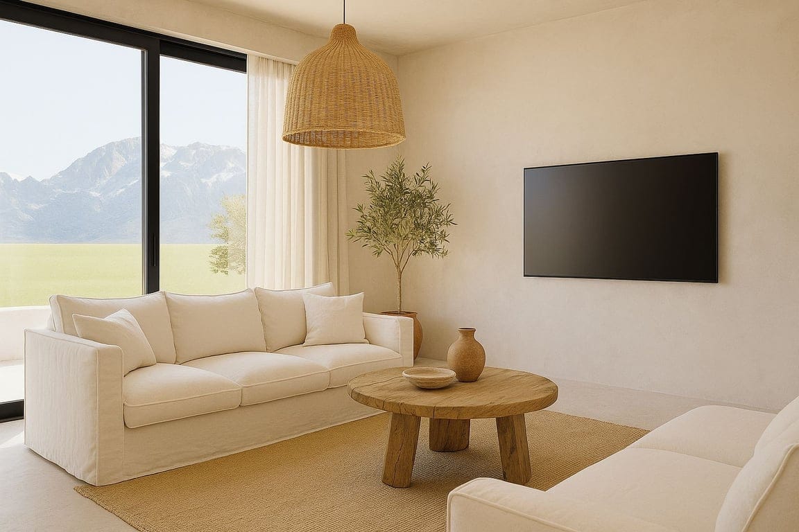 EXKLUSIV: Luxusvilla schlüsselfertig, Architektur im Ibiza-Stil, 3 Schlafzimmer / 3 Bäder, Grundstück 1.150m², privater Pool 30m² und Entwicklungspotential - Foto 4