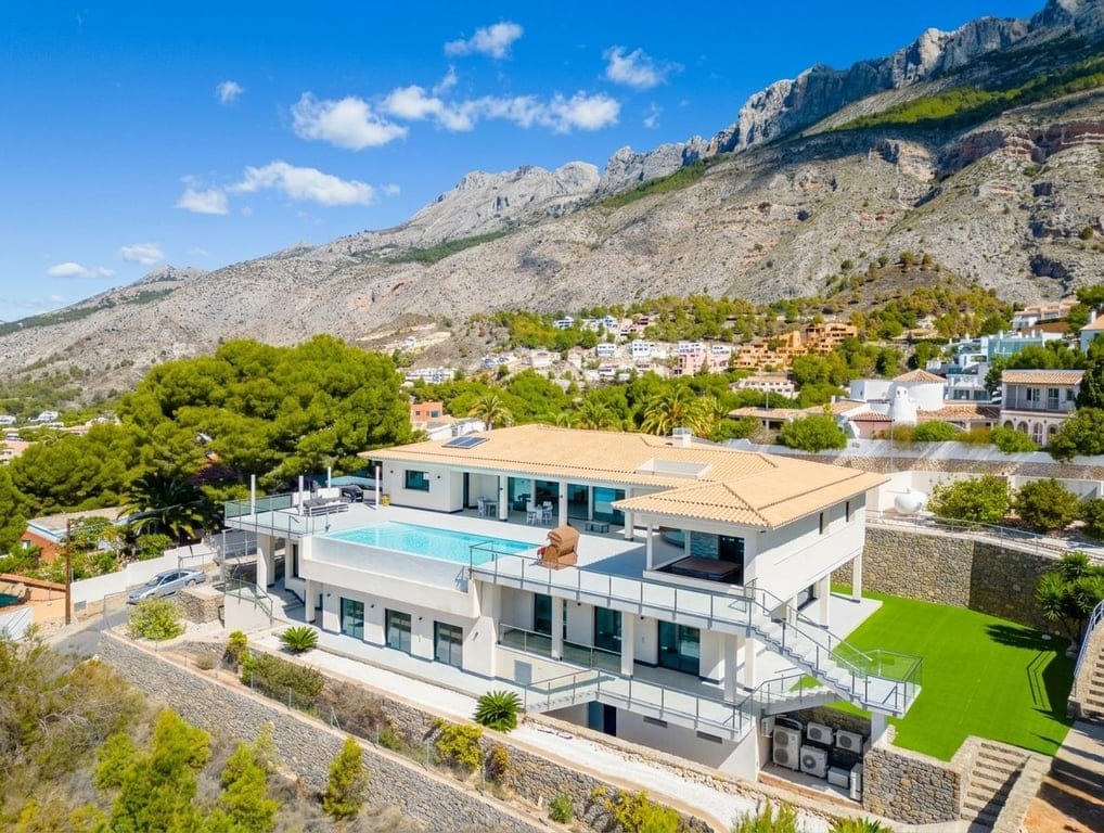 Ultra-luksusowa nowoczesna willa z 5 sypialniami w Altea Hills | Panoramiczny widok na morze i góry - Foto 20