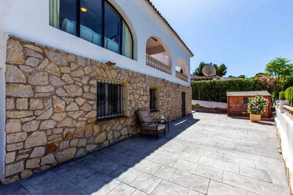 Villa parcialmente renovada en venta en Benissa Costa - Foto 22
