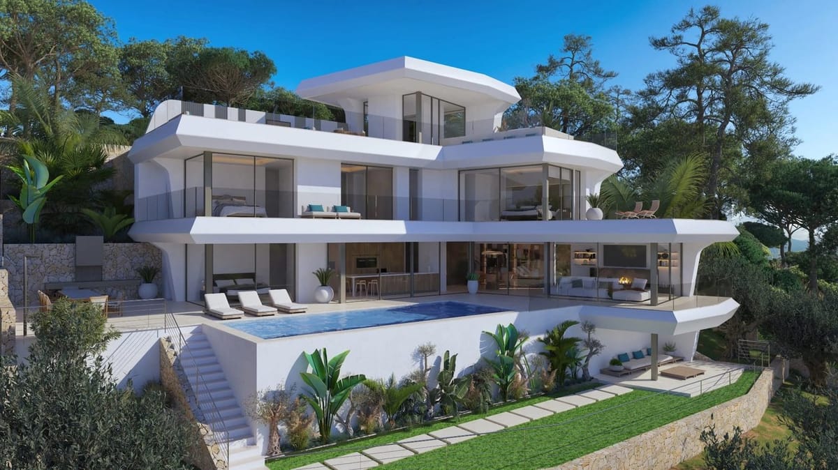 Exclusive Luxury Residence in Altea Hills: New Build with 4 Bedrooms, Heated Infinity Pool, Home Automation, and Panoramic Sea Views. - Foto 2