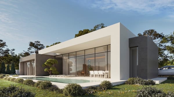 Proyecto de villa en una sola planta en venta en Calpe - Foto 1