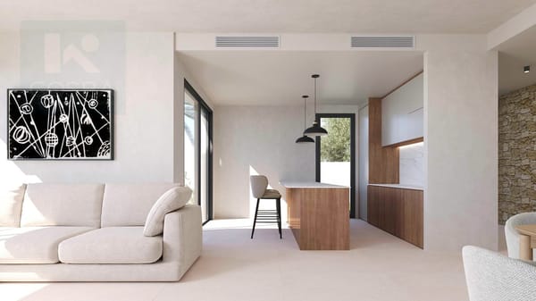 Nueva promoción villas modernas con piscina en Els Poblets. Llave en mano - Foto 7