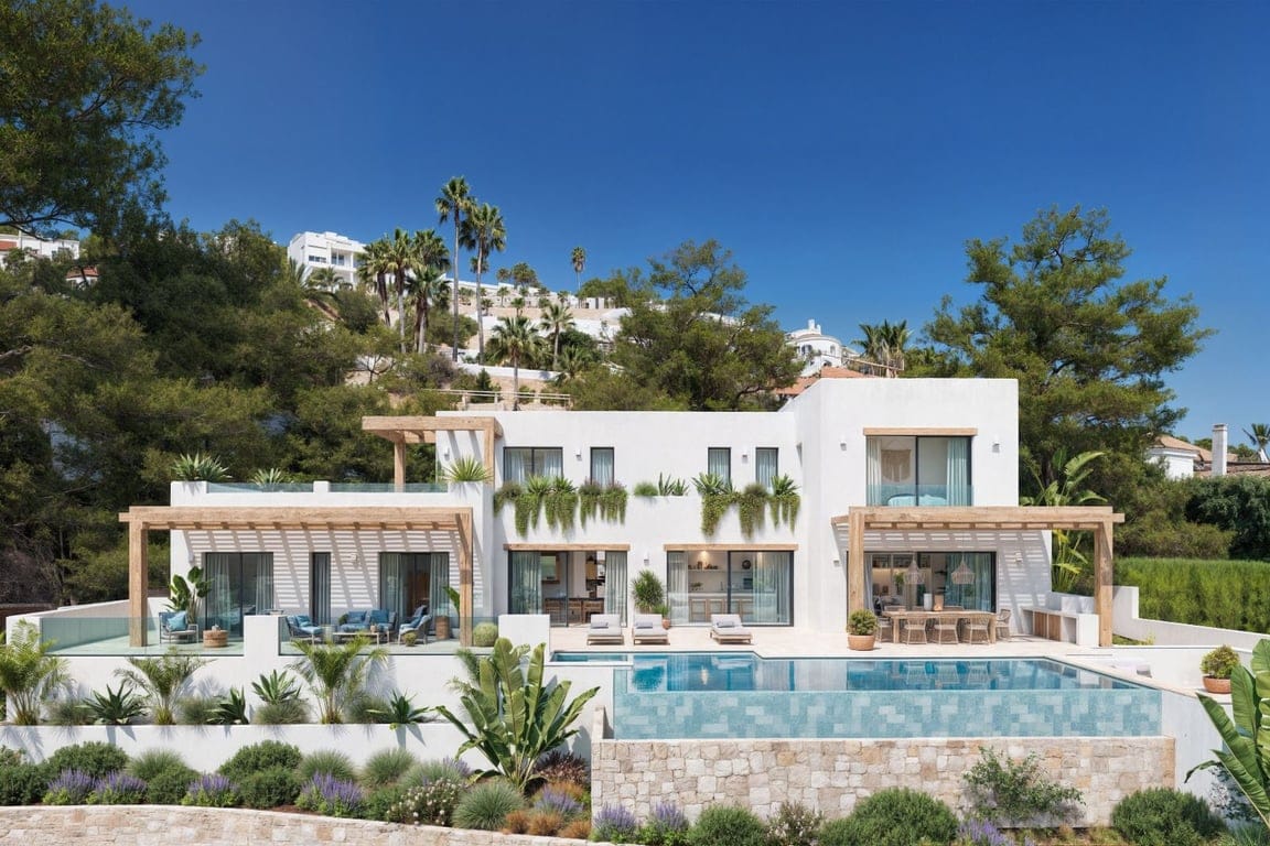 Project: Ibiza villa with sea views for sale in Benissa