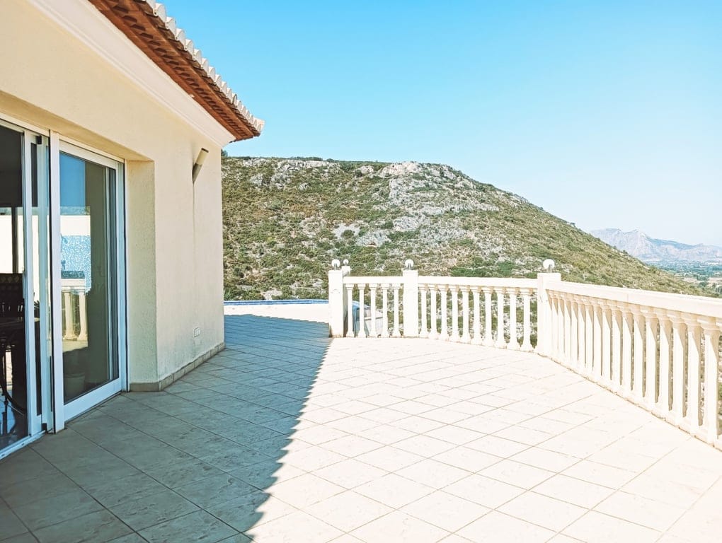 Wspaniała willa z panoramicznym widokiem na morze i całe wybrzeże Costa Blanca - Foto 20