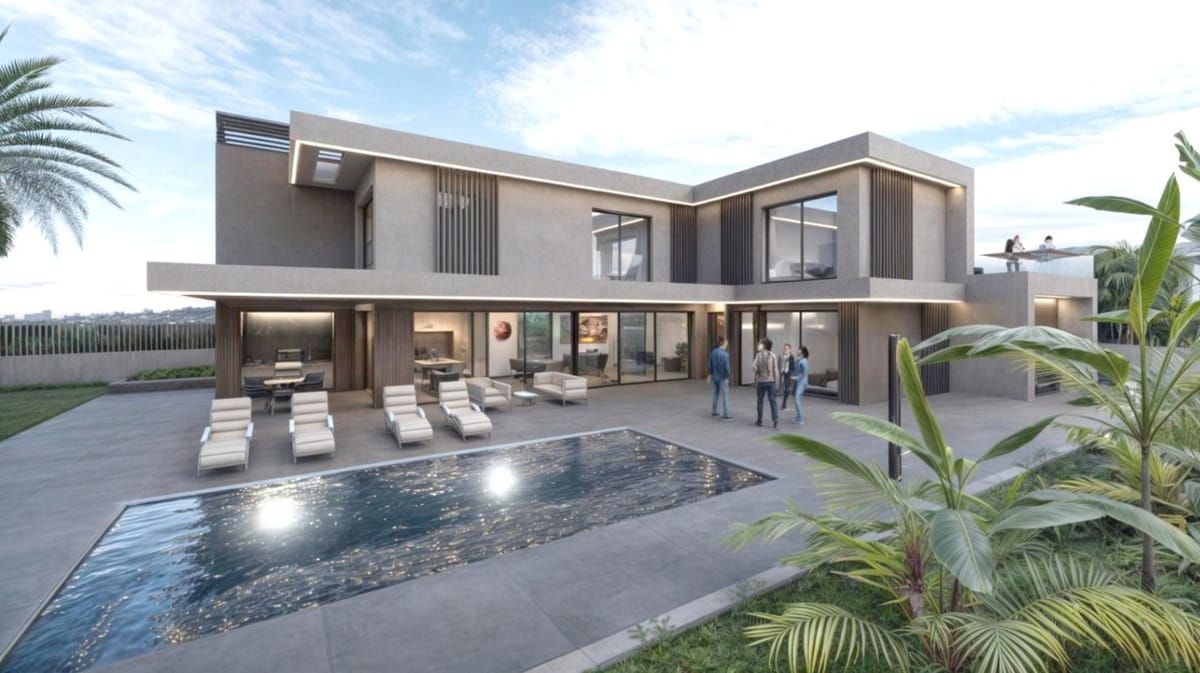 Luxury modern villa in Gran Sol, Calpe with sea views