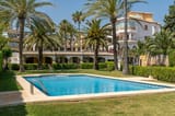 Wohnung in erster Reihe, mit Meerblick und Pool in Montañar I Javea