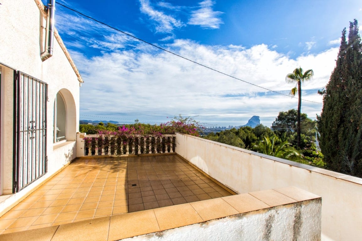 Sea view villa and additional plot for sale in Calpe - Foto 3