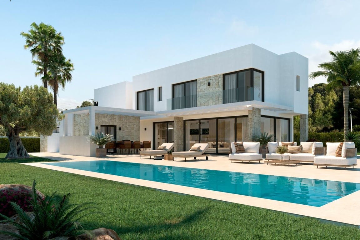 Corner plot of 1,060 m² with unobstructed views in Racó de Nadal, Benitachell. - Foto 4