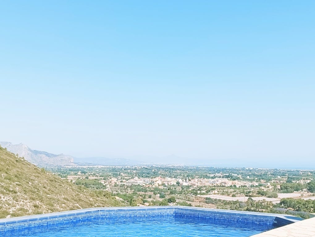 Wspaniała willa z panoramicznym widokiem na morze i całe wybrzeże Costa Blanca - Foto 18