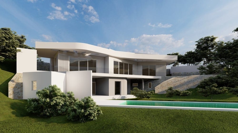 Modern and sublime villa under construction - Foto 2